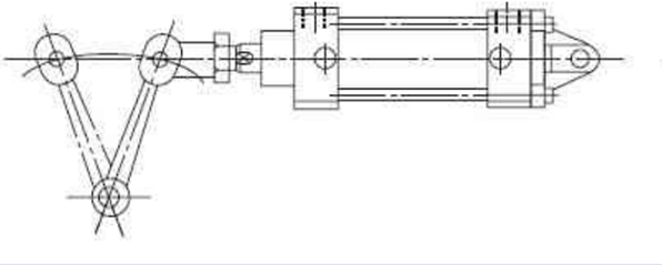 The installation form of the cylinder should be determined in accordance with the direction of the load movement